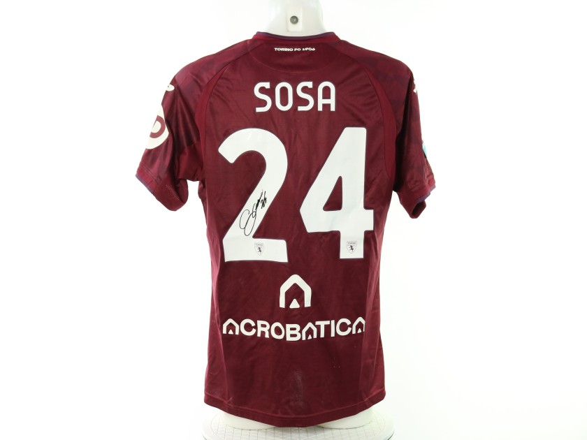 Maglia Sosa unwashed Torino vs Juventus 2025 - Autografata