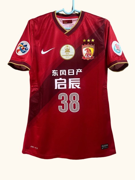 Gilardino's Guangzhou AFC Champions League Match Shirt - CharityStars