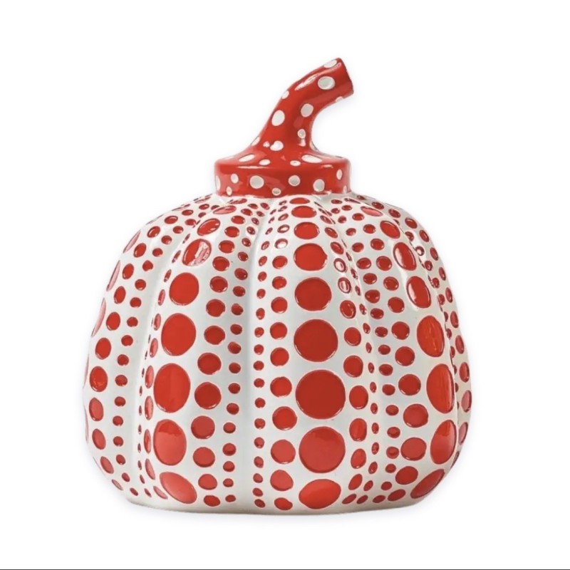 "Pumpkins (Open Edition Red)" by Yayoi Kusama