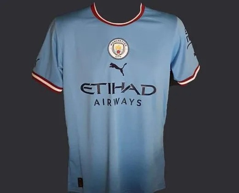 Kevin De Bruyne's Manchester City Signed Shirt - CharityStars