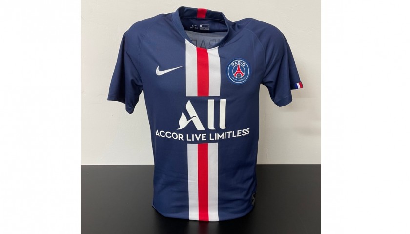 Mbappe's Official PSG Signed Shirt, 2021/22 - CharityStars