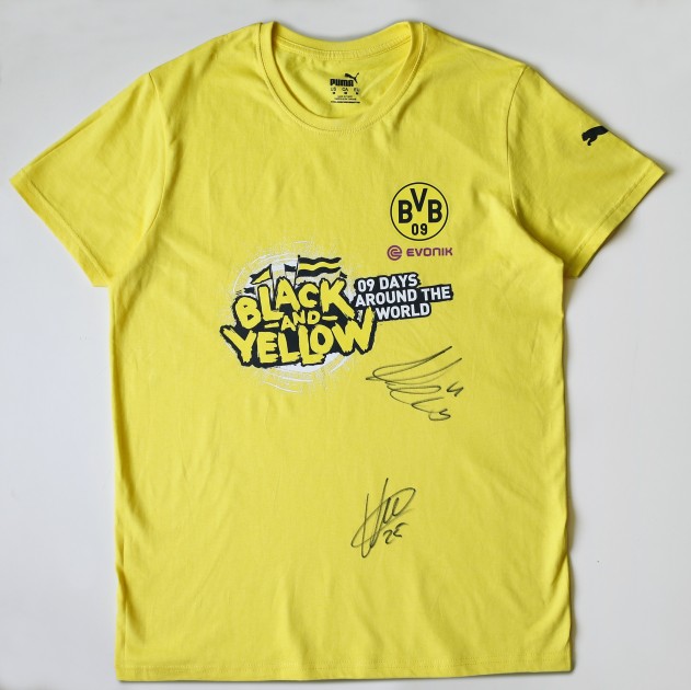 Borussia Dortmund 2021 Squad Signed Shirt