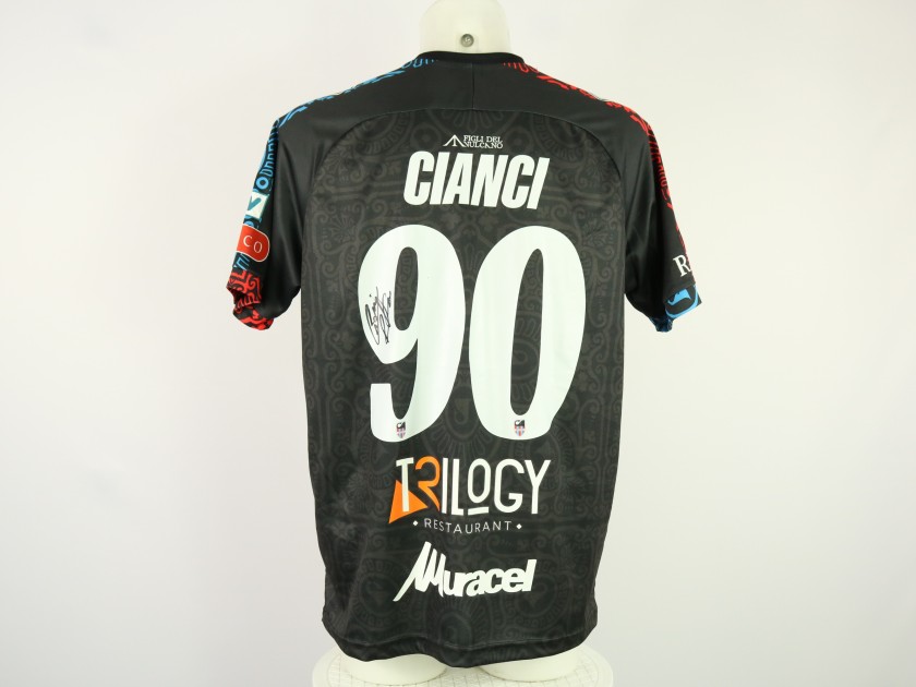 Cianci's Unwashed Signed Shirt, Catania vs Monterosi Tuscia 2024