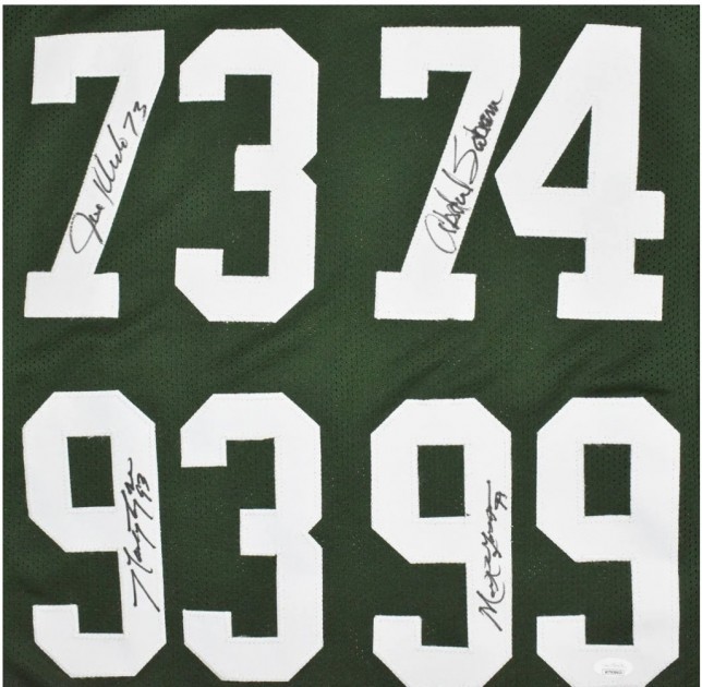 The New York Sack Exchange Autographed Football Jersey - CharityStars