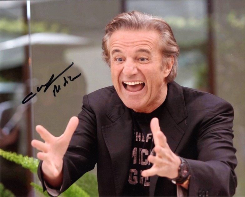 Photograph signed by Christian De Sica