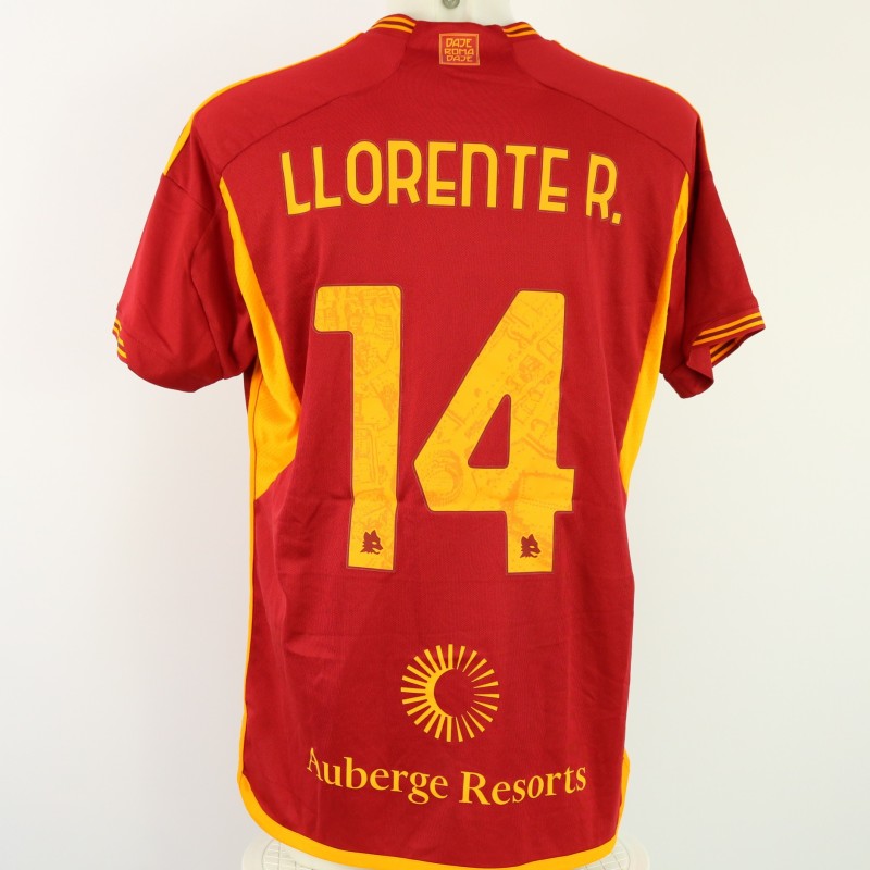 Llorente's Roma Match Shirt, 2023/24
