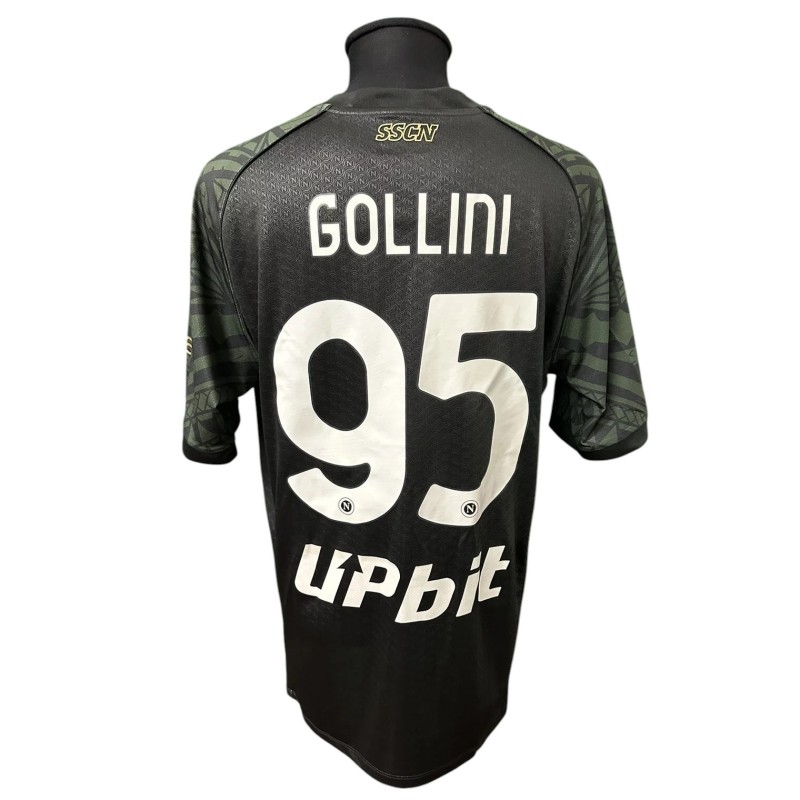 Gollini's Napoli Issued Shirt, 2023/24