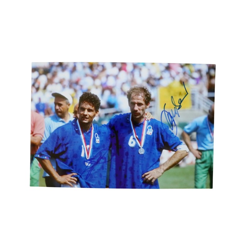 Photograph - Signed by Baggio and Baresi