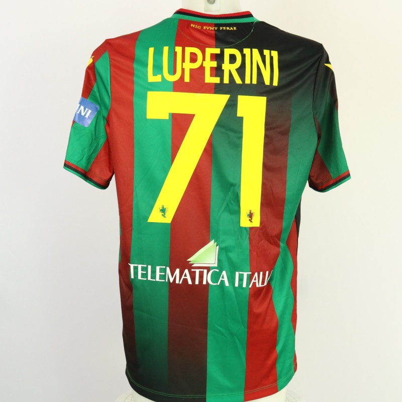 Luperini's Unwashed Shirt, Ternana vs Parma 2024 - Associazione Progetto Flavia Patch