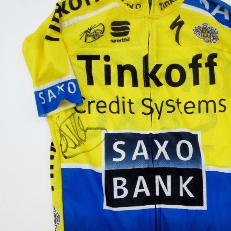 Giro d'Italia Tinkoff - SaxoTeam jersey, signed by Roche