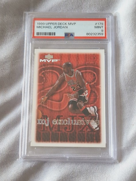 Michael Jordan MVP Upper Deck Card 1999 - #179