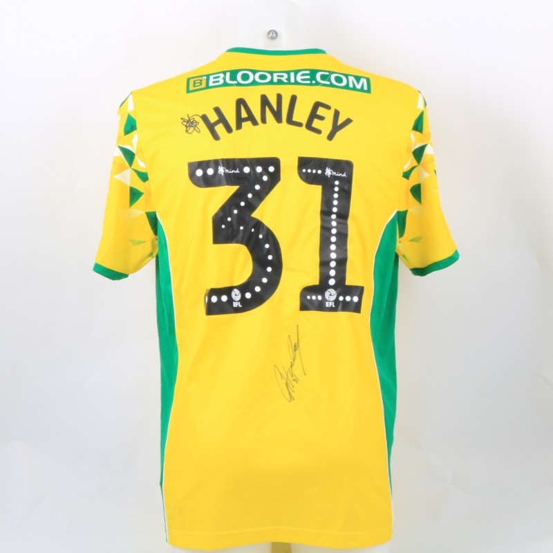 Hanley's Norwich Poppy Match Shirt - Signed
