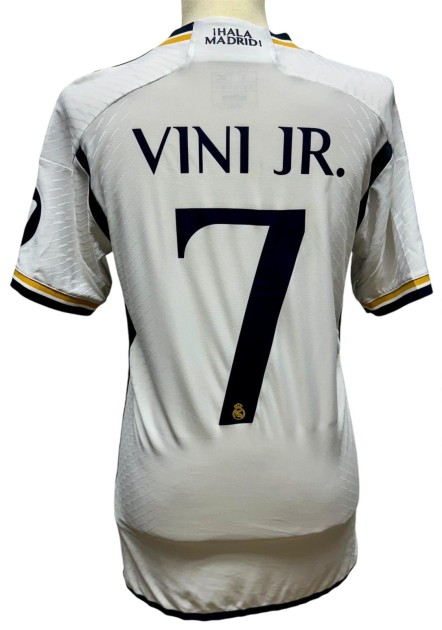 Maglia Vinícius Júnior preparata Real Madrid vs Borussia Dortmund Finale UCL 2024