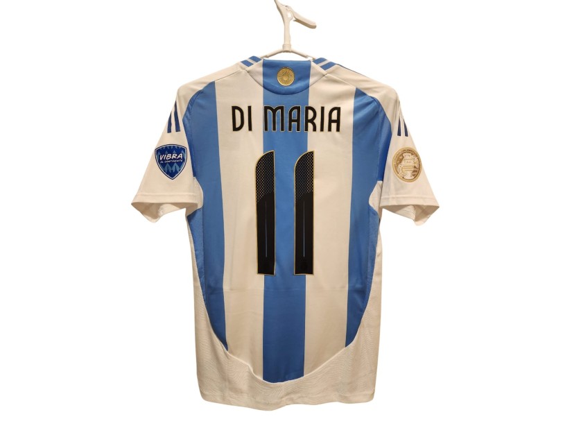 La maglia ufficiale di Angel Di Maria per l'Argentina 2024