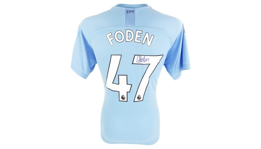Foden's Manchester City Signed Shirt