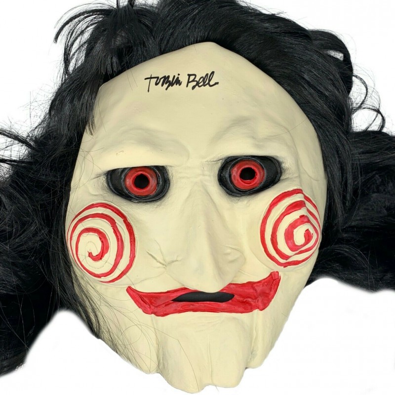 "Saw" - Maschera autografata da Tobin Bell (Jigsaw)