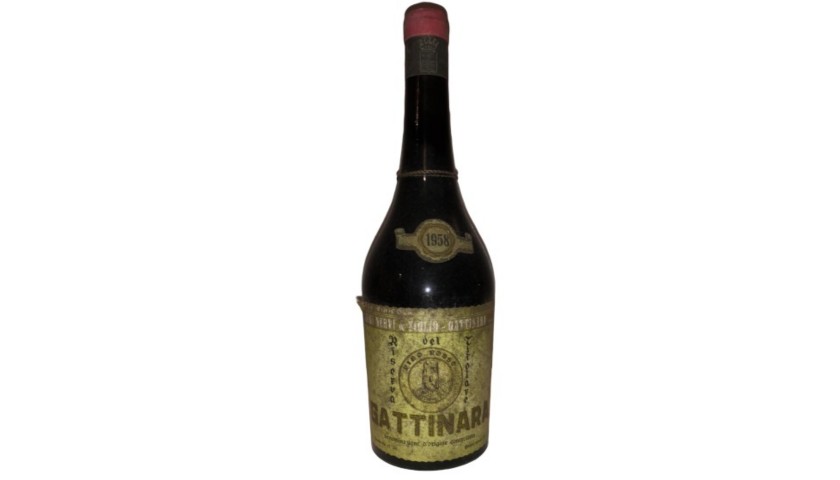 Bottle of Gattinara, 1958 - Luigi Nervi & Figlio