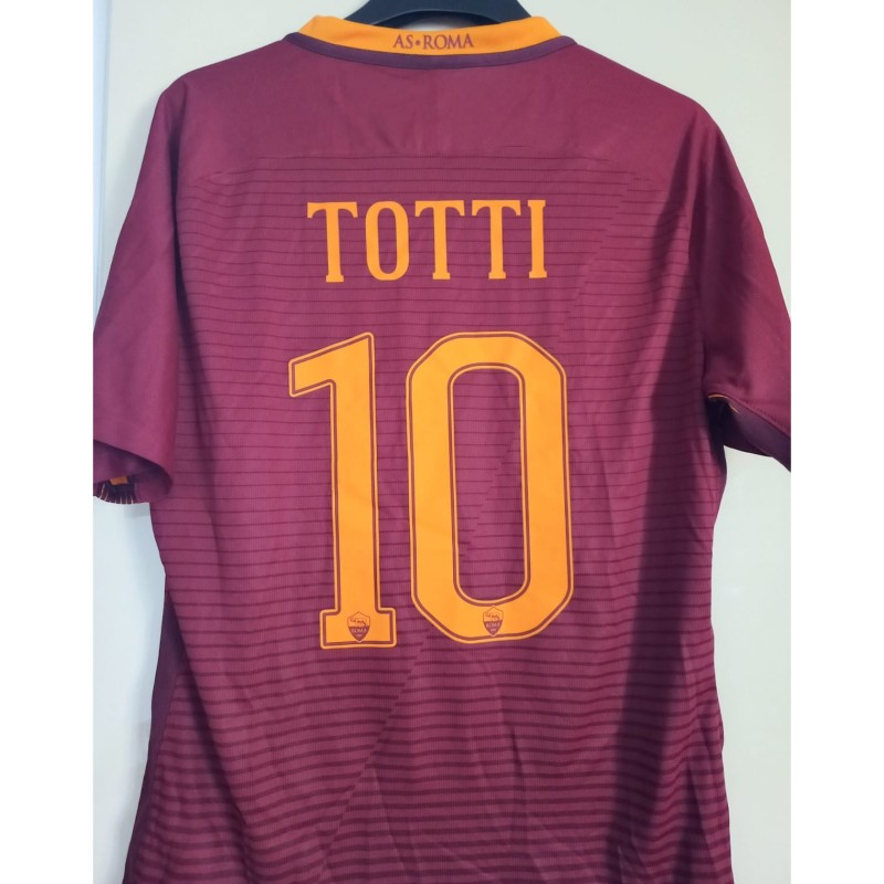 Totti's Unwashed Shirt, Roma vs Fiorentina 2017 - Match Day