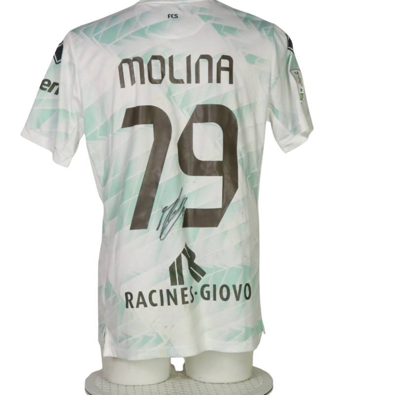 MAILLOT PORTE MATCH worn louckmane ouedraogo chamois niortais niort ligue 2 tail EUR 40,00 - FR