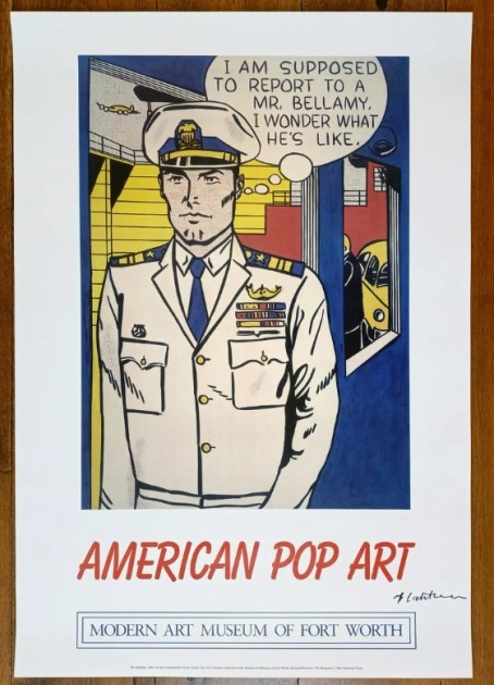  "Mr. Bellamy" 1990-1999 Poster by Roy Lichtenstein  