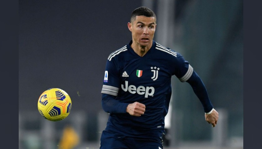 Ronaldo's  Juventus Signed Match Shirt, 2020/21