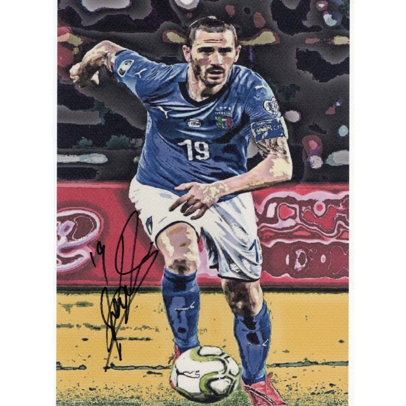 Artistic Print signed by Leonardo Bonucci