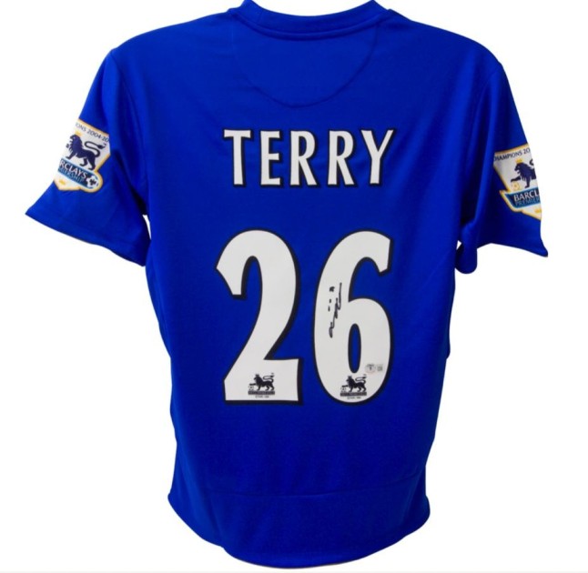 John Terry's Chelsea Premier League Signed Shirt 