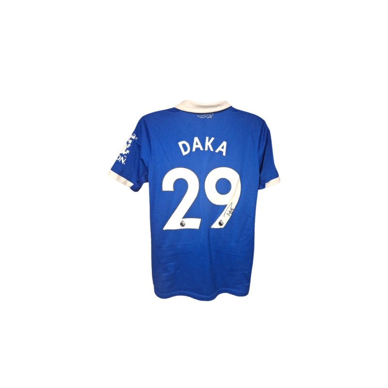 Patson Daka's Leicester City 2022/23 Signed Official Shirt