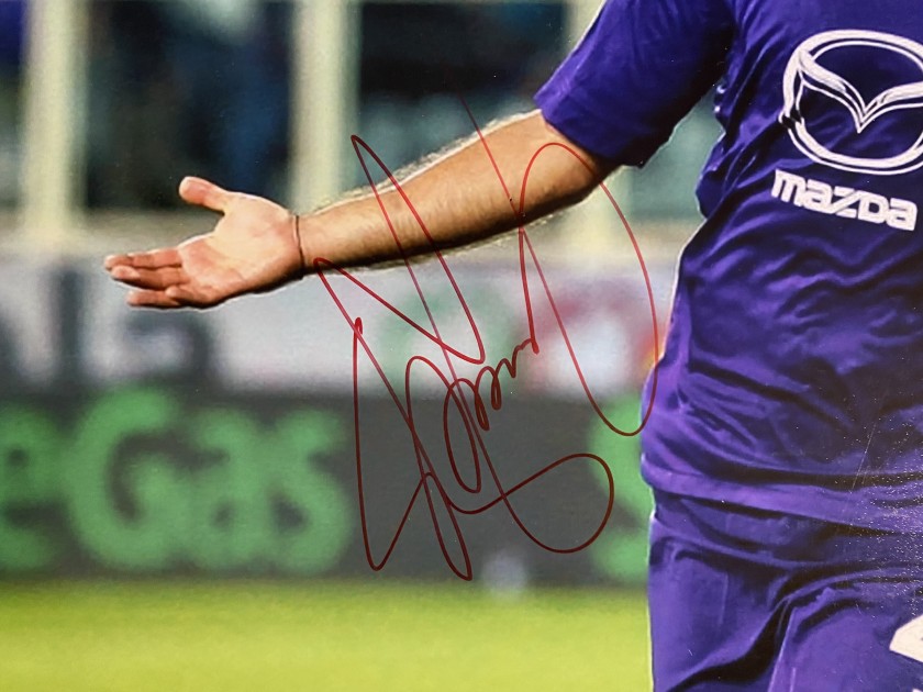 Giuseppe Rossi Signed ACF Fiorentina Picture - CharityStars