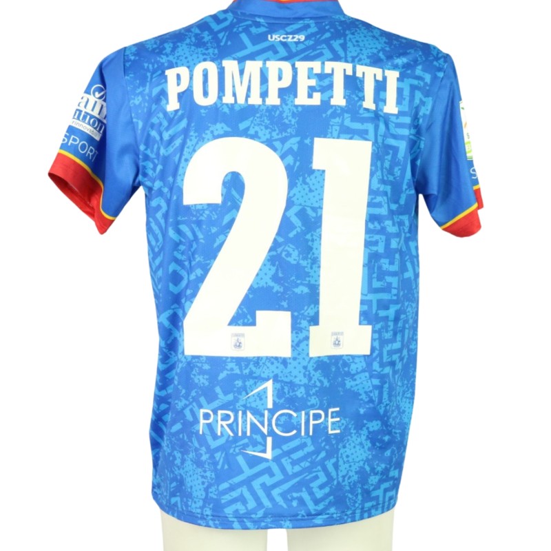 Pompetti's Match-Issued Shirt, Catanzaro vs Brescia - Christmas Match 2023