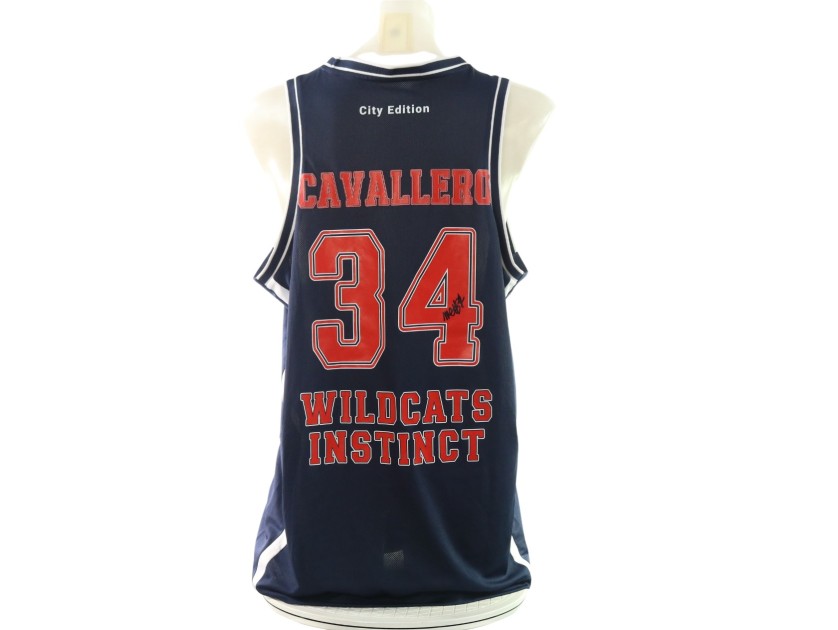Cavallero's Urania Basket "Special Edition" Signed Match-Worn Away Jersey, 2025/26