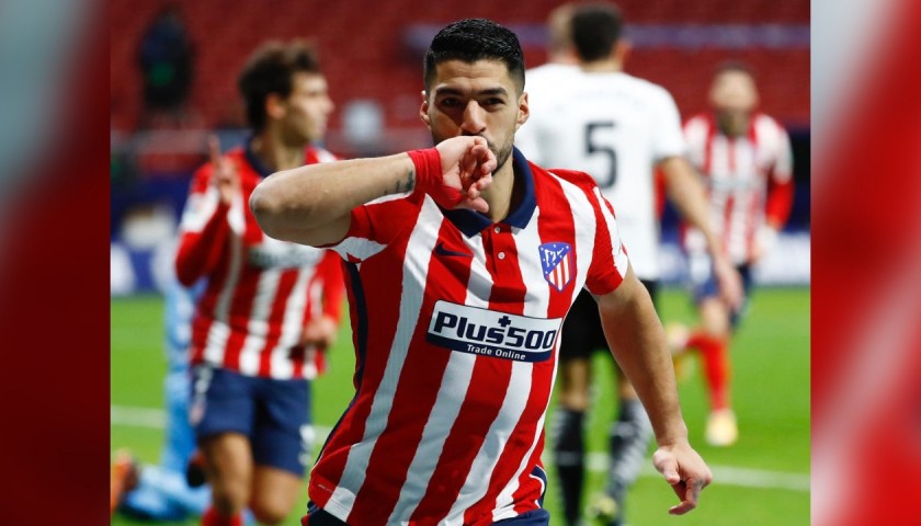 Maglia gara Suarez Atletico Madrid, 2020/21