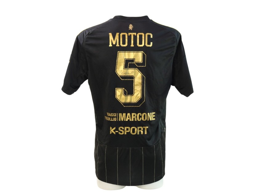 Motoc's Signed Issued Shirt, Padova vs Virtus Entella Supercoppa Serie C 2025
