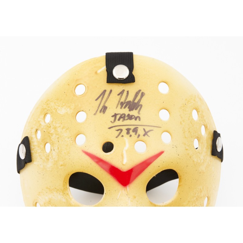 Jason Goes to Hell - Mask signed by Kane Hodder