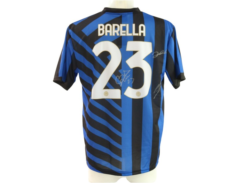 Maglia ufficiale Barella Inter, 2024/25 - Autografata