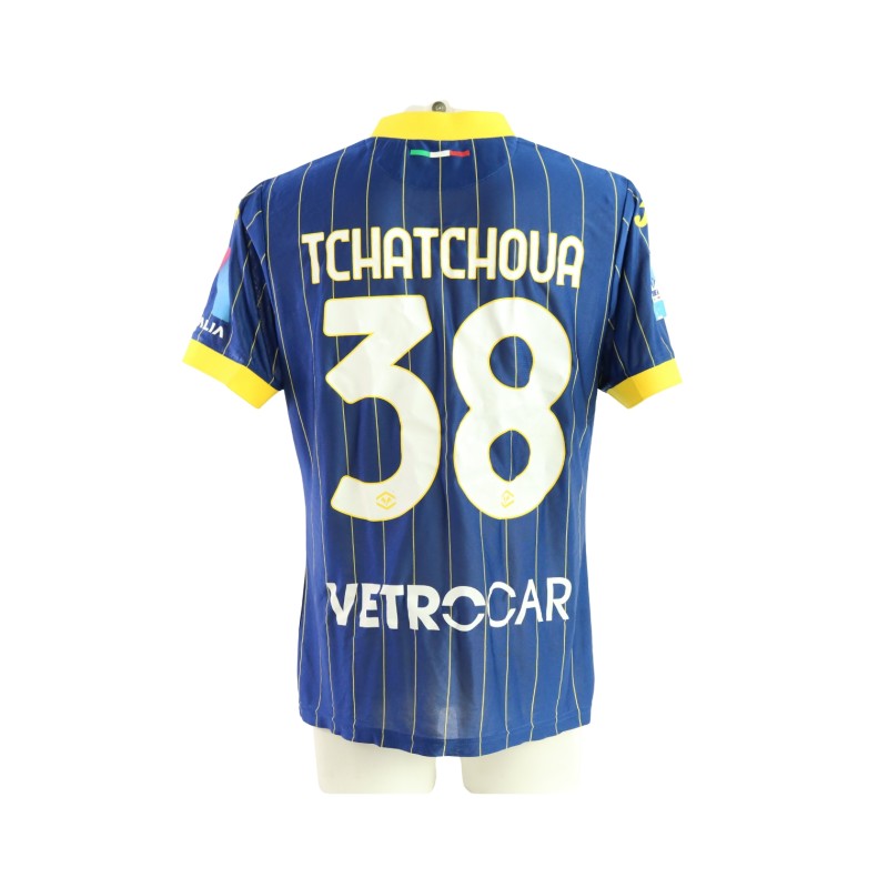 Tchatchoua's Unwashed Shirt Hellas Verona vs Atalanta 2025