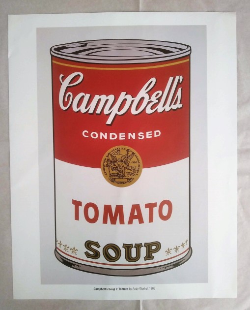 'Campbell's Soup Cans' Lithograph by Andy Warhol