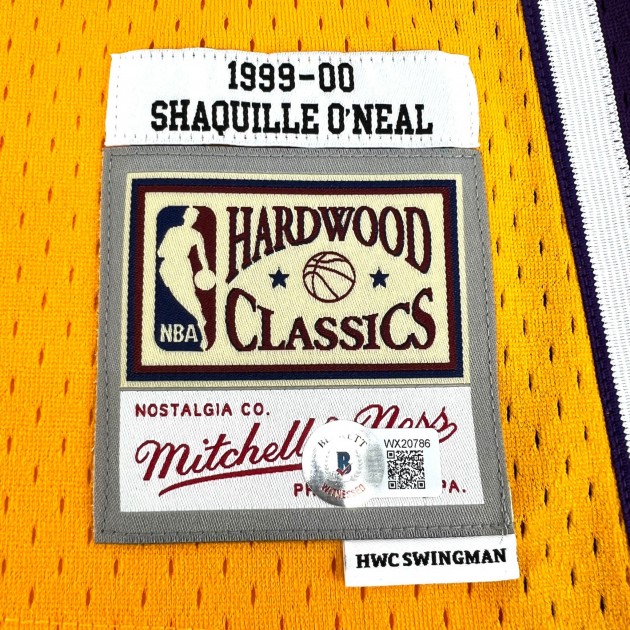 Shaquille O'Neal Signed Gold Swingman Jersey - CharityStars