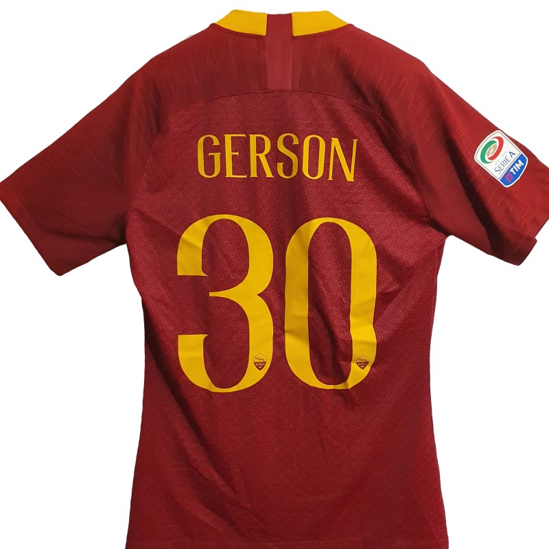 Gerson Santos da Silva's Roma Match Shirt, 2018/19