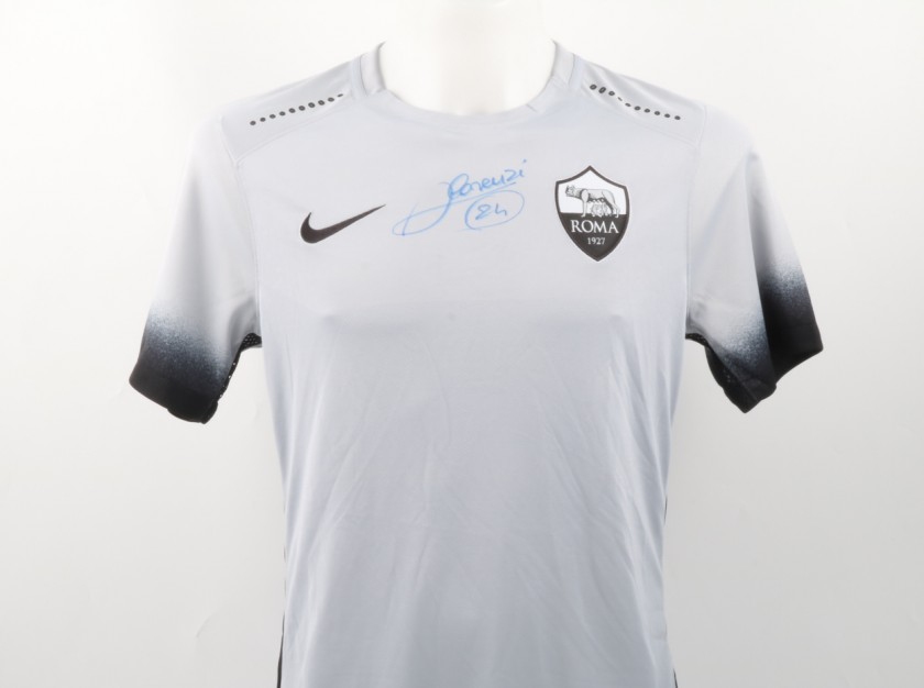 Florenzi Roma Issued shirt, Season 2015/16 - Signed