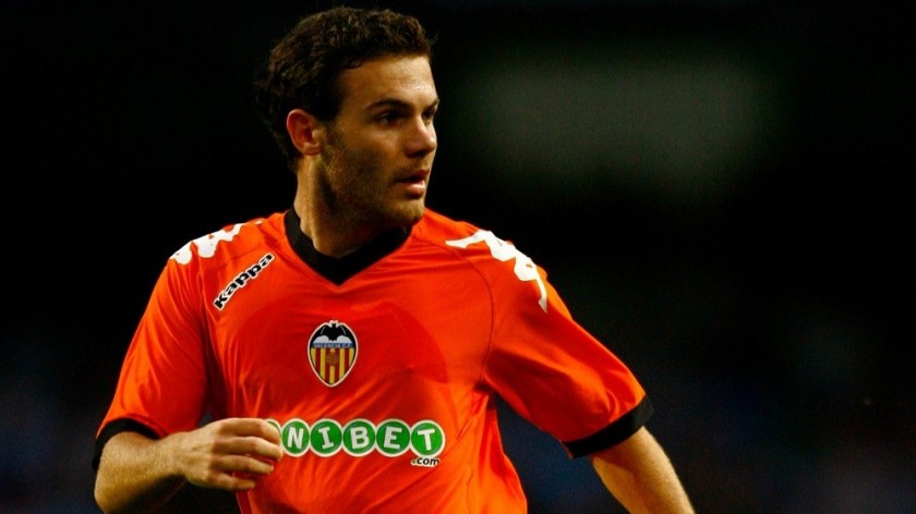 Mata's Official Valencia Signed Shirt, 2010/11 