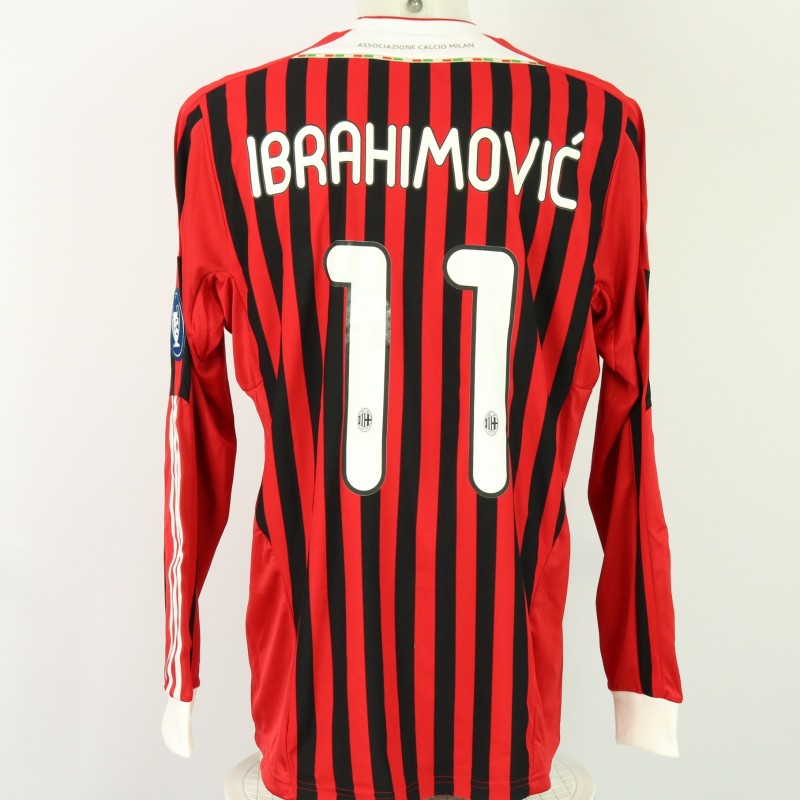 Ibrahimović's AC Milan Match Shirt, 2011/12