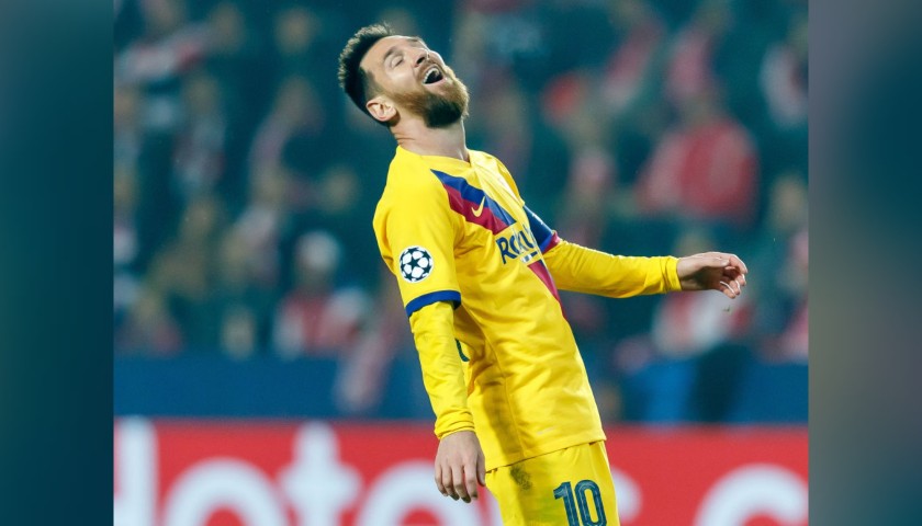 Messi's Match-Issued Barcelona Shirt, 2019/20 CharityStars