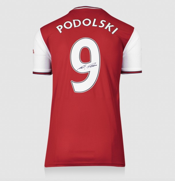 Lukas Podolski's Arsenal Signed Shirt - 2019/20
