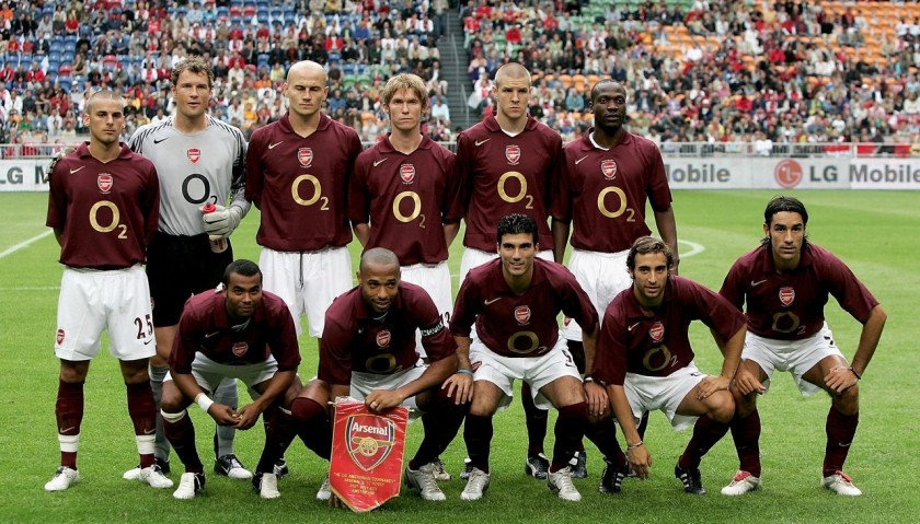 Ljungberg's Match-Issue Shirt, Arsenal-Juventus 2006