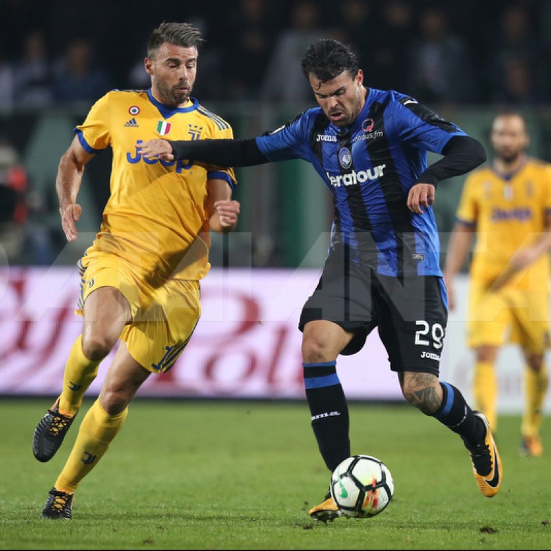 Maglia Barzagli indossata Atalanta-Juventus 2017/18 - UNWASHED