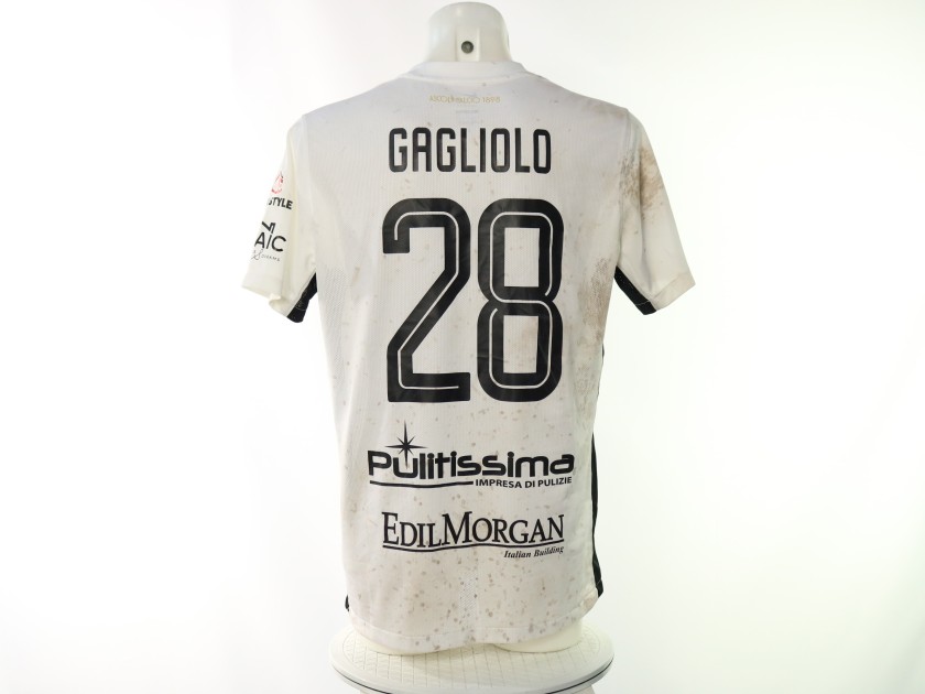 Gagliolo's Pianese vs Ascoli Unwashed Shirt, 2025