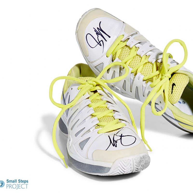 Maria Sharapova's Nike Vapor 9 Tour Autographed Trainers from her Personal Collection