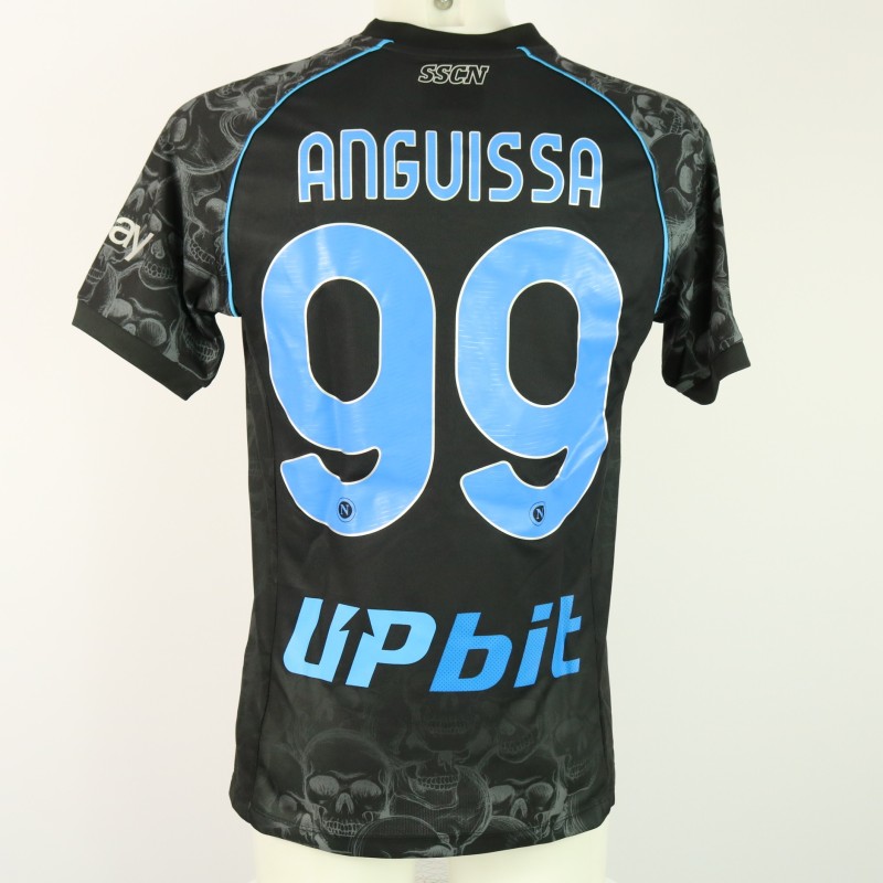 Anguissa's Napoli Issued Shirt, 2023/24 "Halloween Edition"