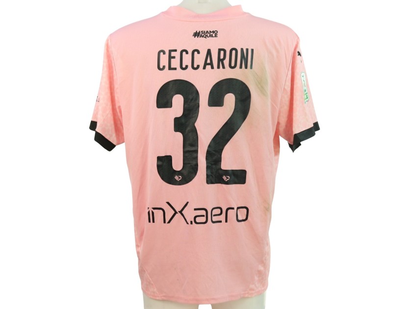 Maglia Ceccaroni unwashed Palermo vs Reggiana 2024